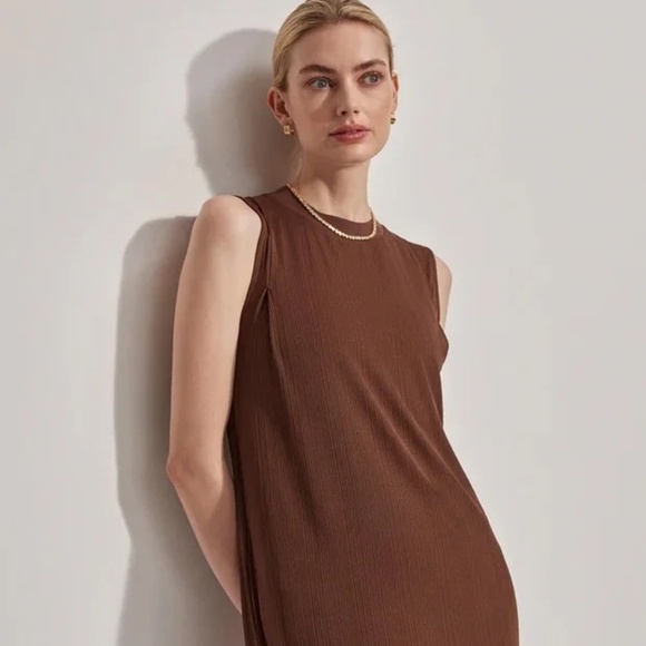 NWT Varley Kayla Midi Dress - Picture 5 of 7